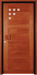 דלת דגם Wooden